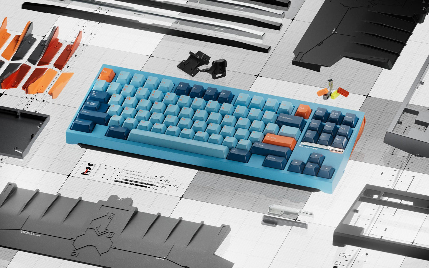 NNNexus X Lab  D.CR-8 Extra Parts