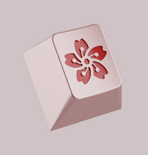 Load image into Gallery viewer, [Instock] Sakura Metal Keycap
